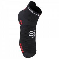 Compressport Pro Racing v4.0 Run Low Socks Black / Red